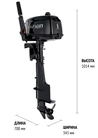 Лодочный мотор Parsun T 5 BMS