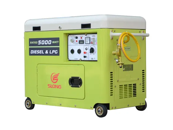 Генератор дизеля/LPG DG6500LDE-LPG