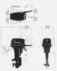 Лодочный мотор Tohatsu M 30H S