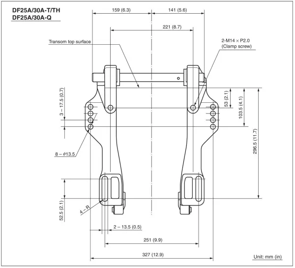 Лодочный мотор Suzuki DF 30 ATL