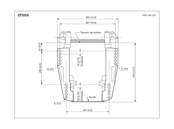 Лодочный мотор Suzuki DF 200 AZX