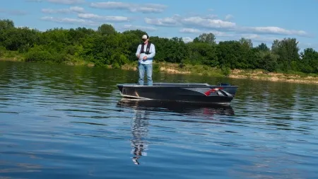 Моторная лодка Windboat 4.0 Evo (песочный)