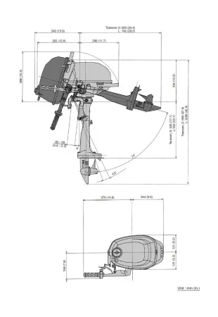 Лодочный мотор Suzuki DF 2,5 S