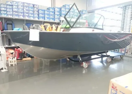 Катер Windboat-5.0 (EVO) FISH (серый)