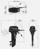 Лодочный мотор Tohatsu M 18 E2S