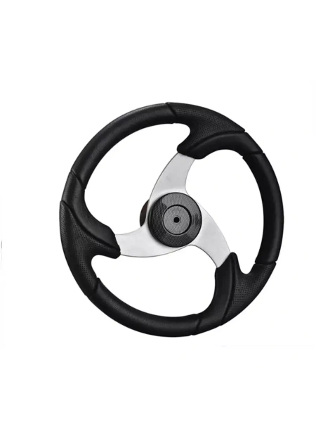 Штурвал NAUTFLEX Tornado d360mm 161-F (алюм.+ PU черн)